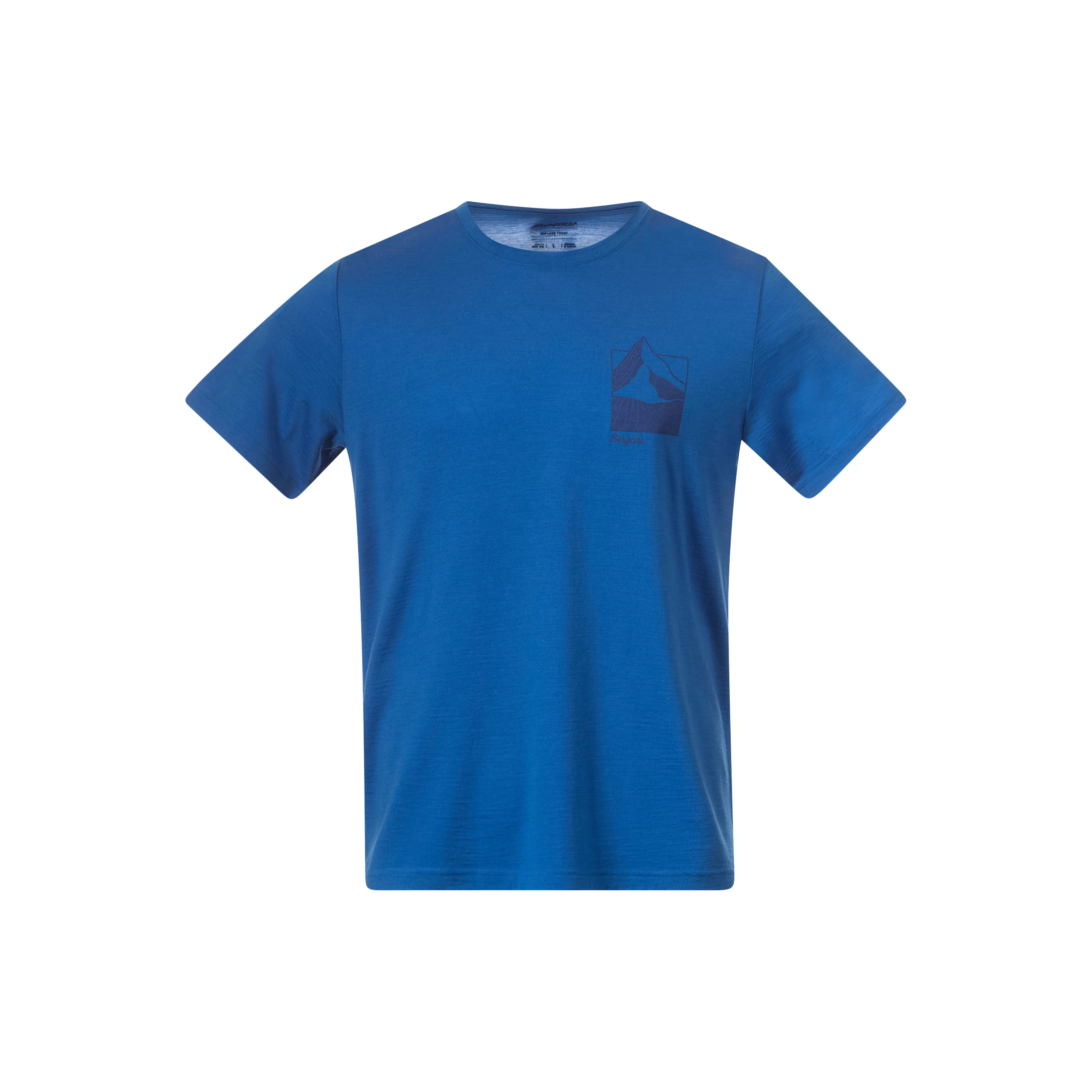 Rabot Mount Wool Tee Men - | Bergans Best