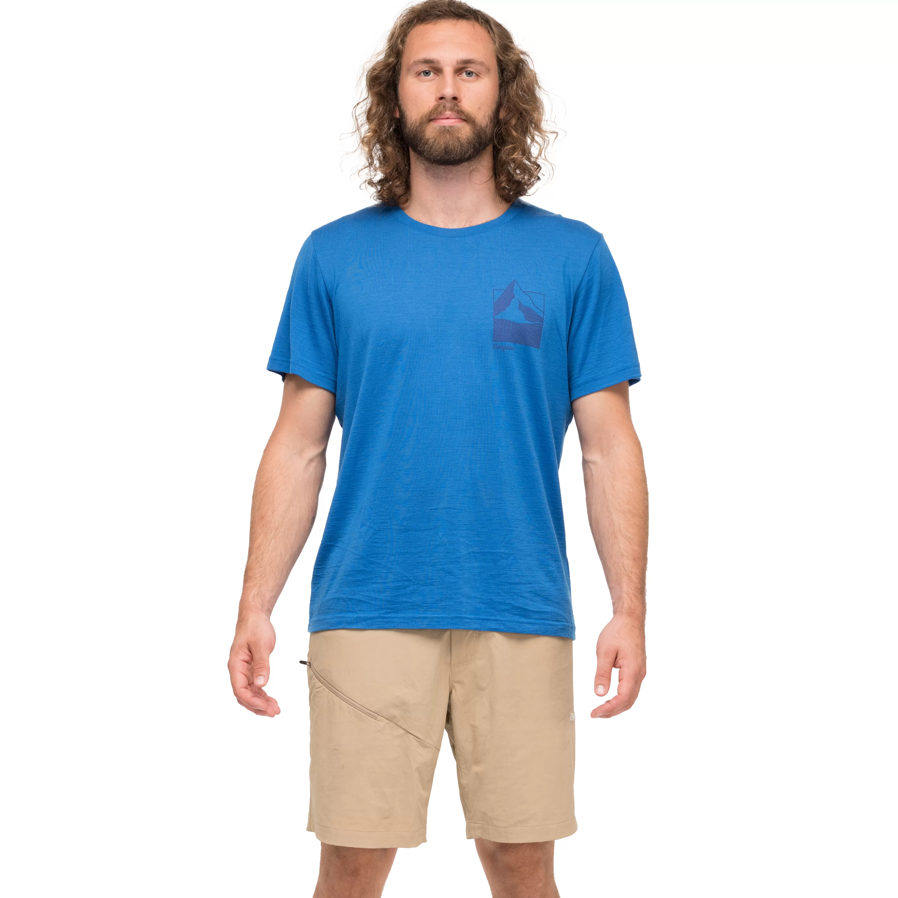 Rabot Mount Wool Tee Men - | Bergans Best