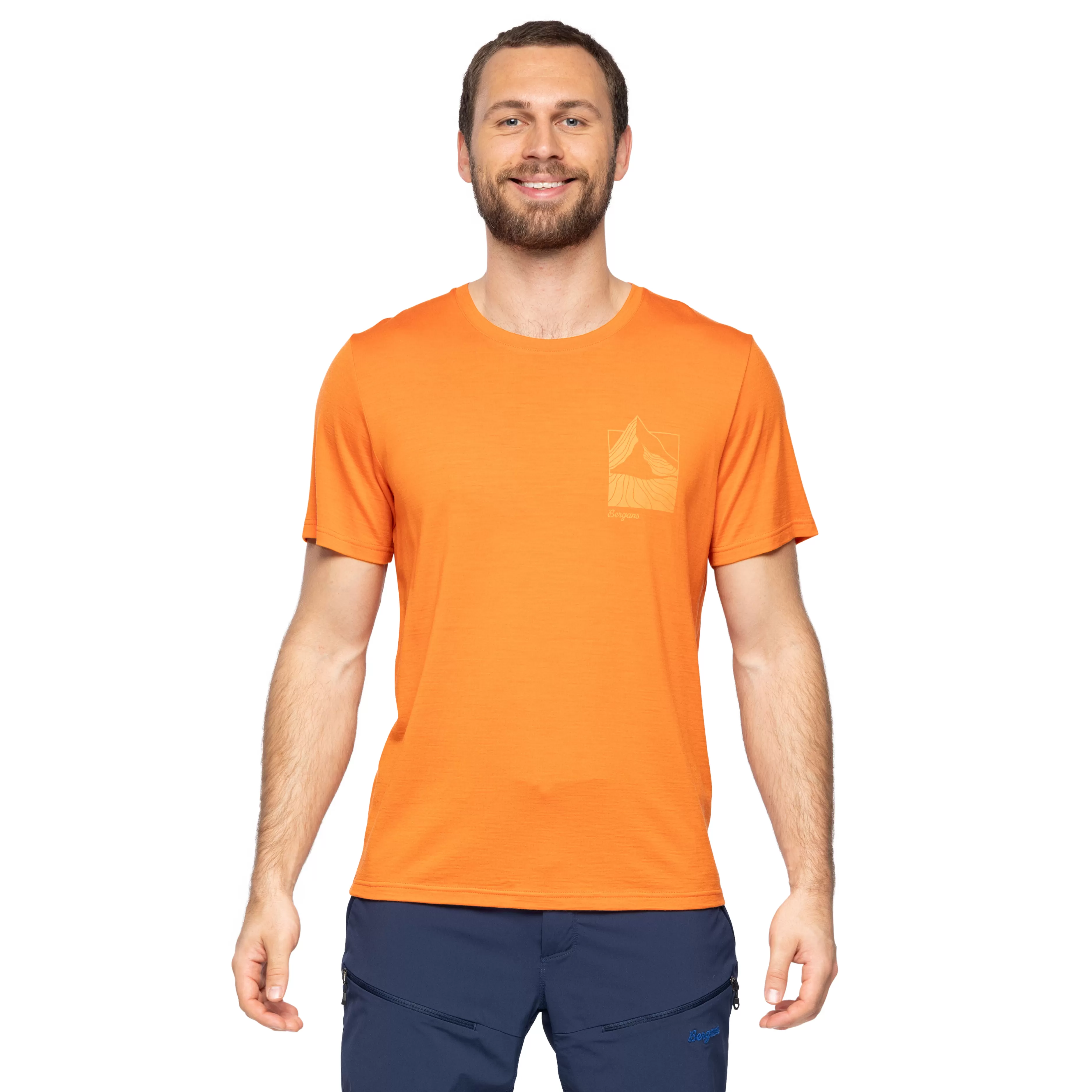 Rabot Mount Wool Tee Men - | Bergans Best Sale