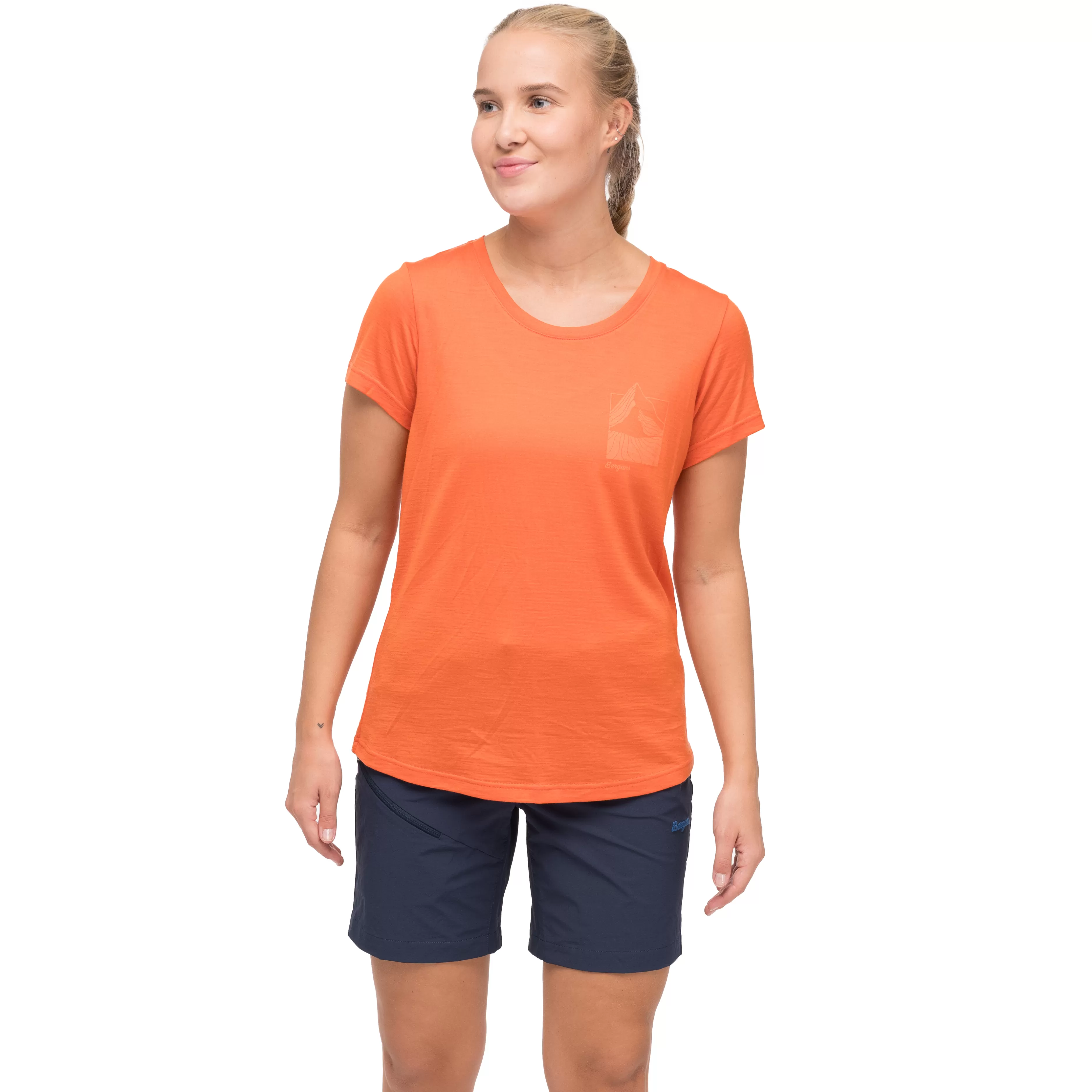 Rabot Mount Wool Tee Women - | Bergans Sale