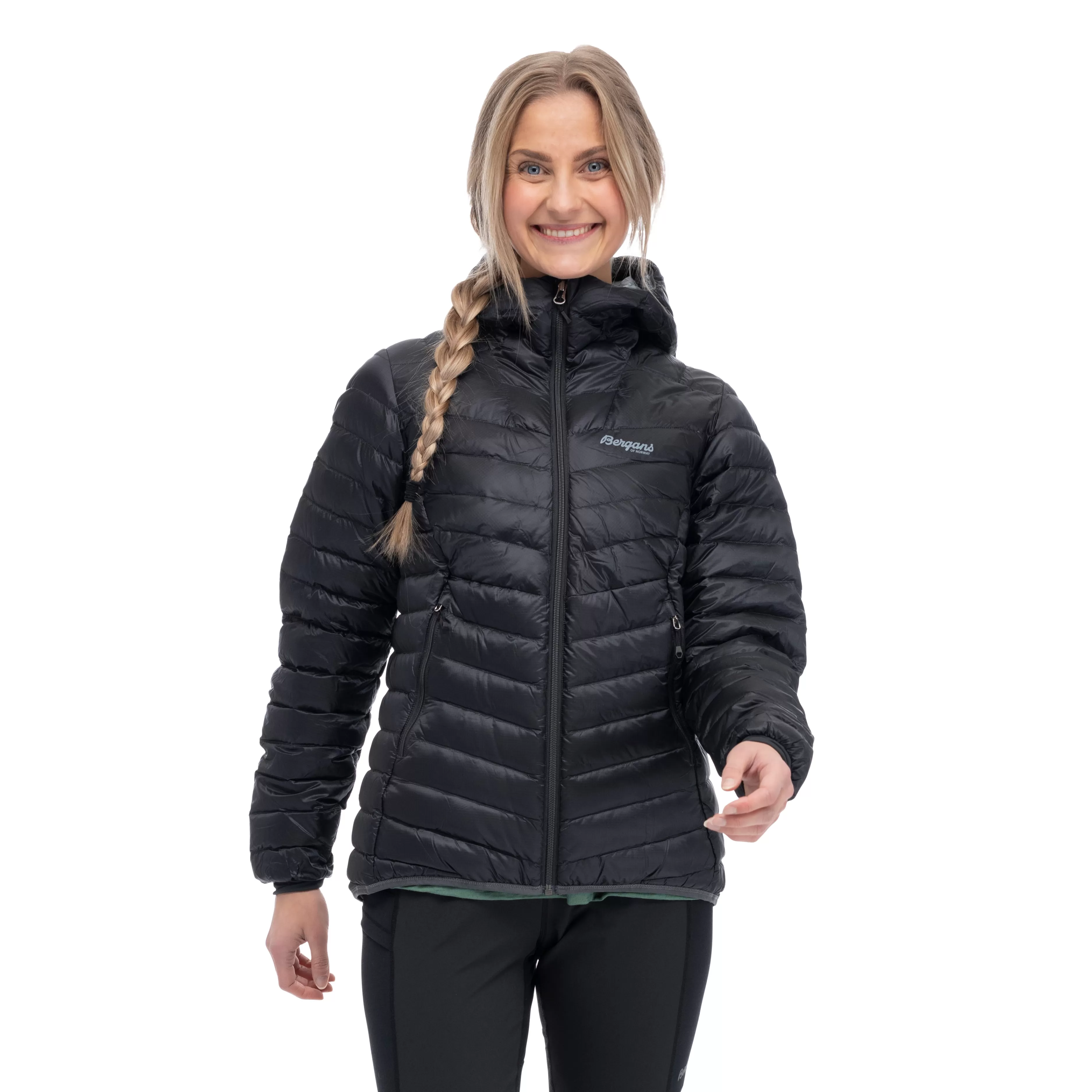 Senja Down Light W Jacket W/Hood - | Bergans Cheap