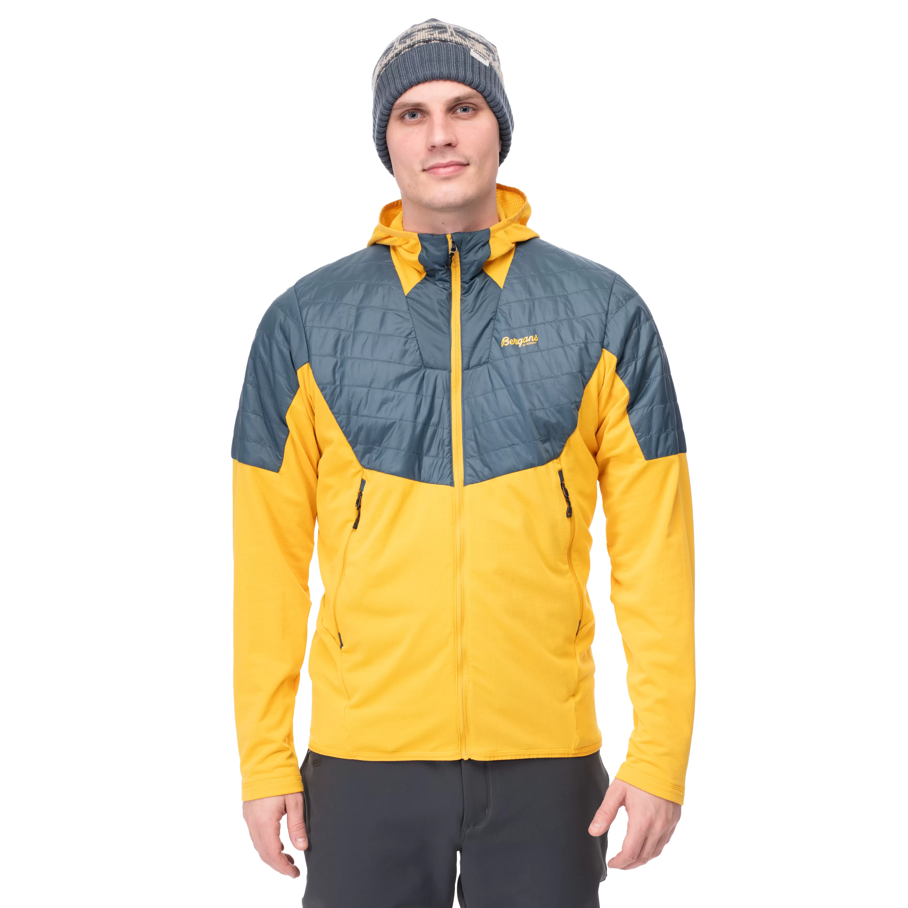 Senja Midlayer Hood Jacket - | Bergans Cheap