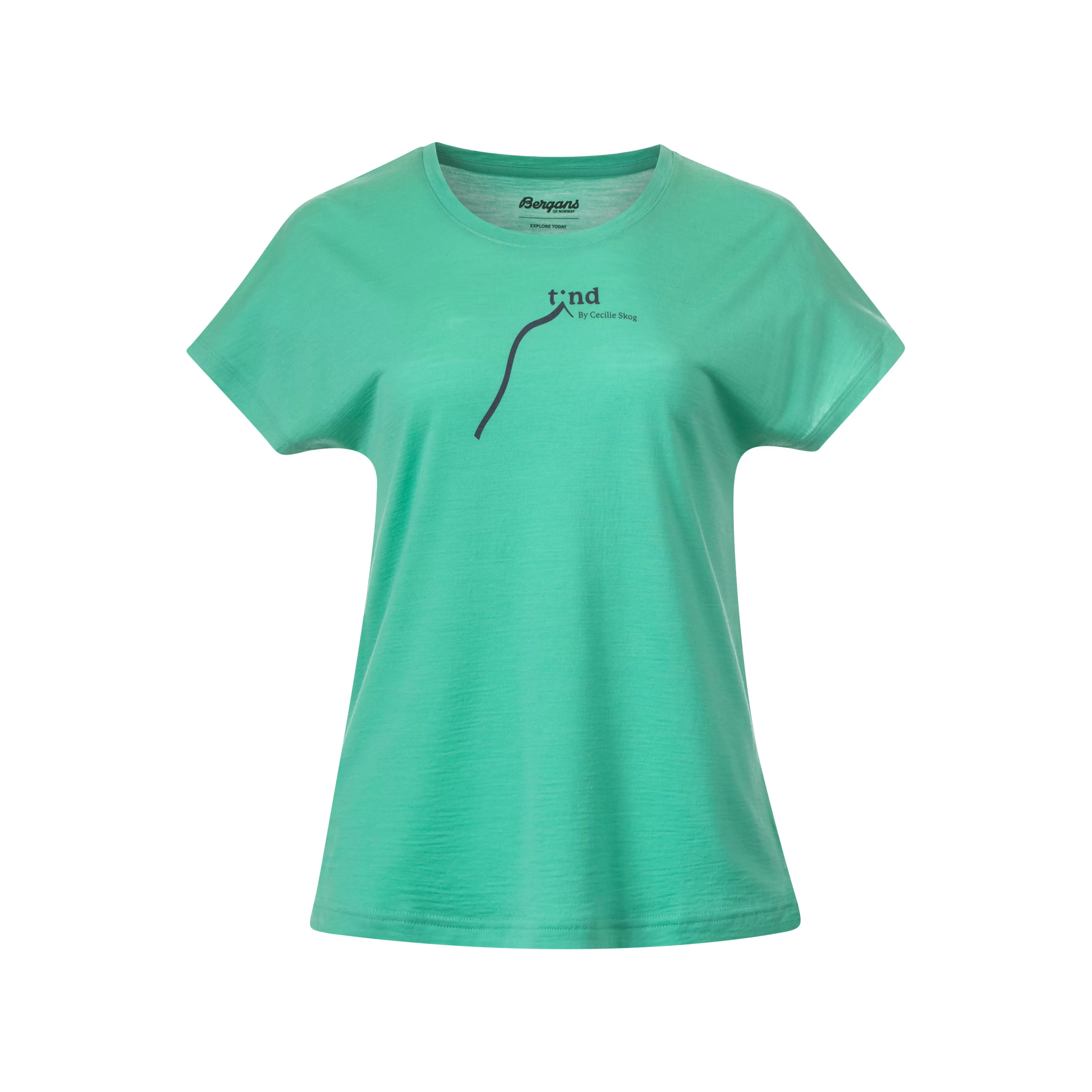 Tind Altitude Merino Tee Women - | Bergans Cheap