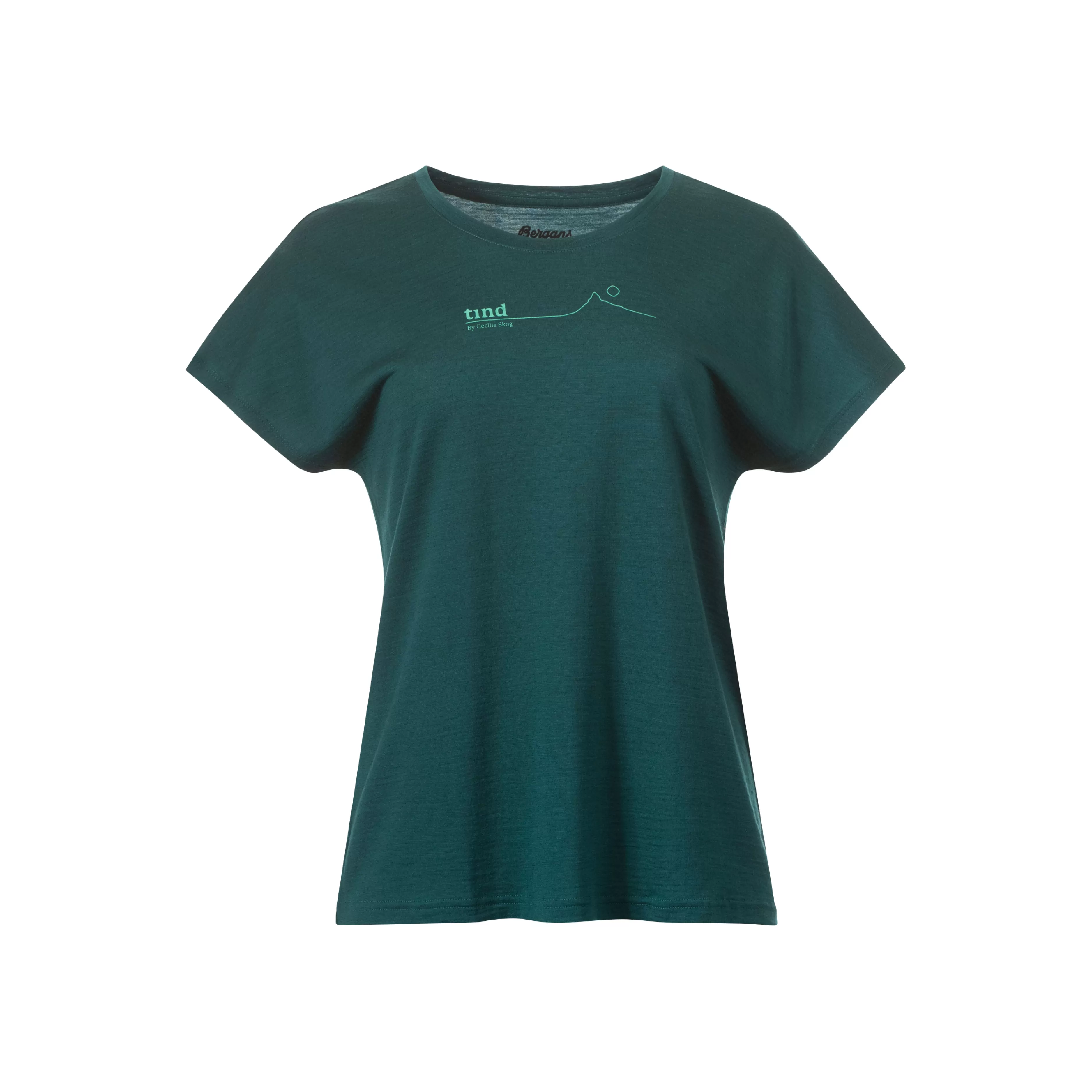 Tind Crux Merino Tee Women - | Bergans Outlet