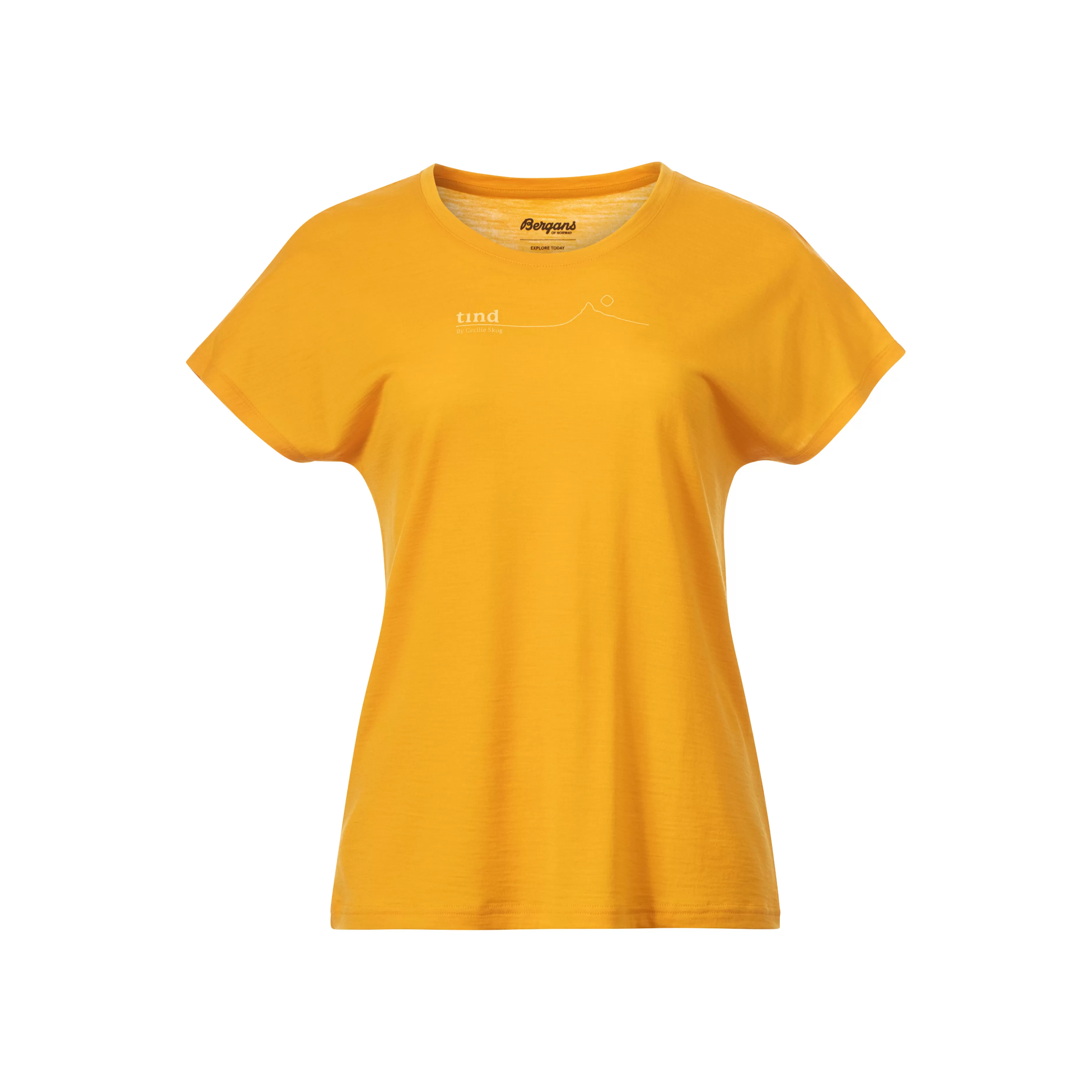 Tind Crux Merino Tee Women - | Bergans Cheap