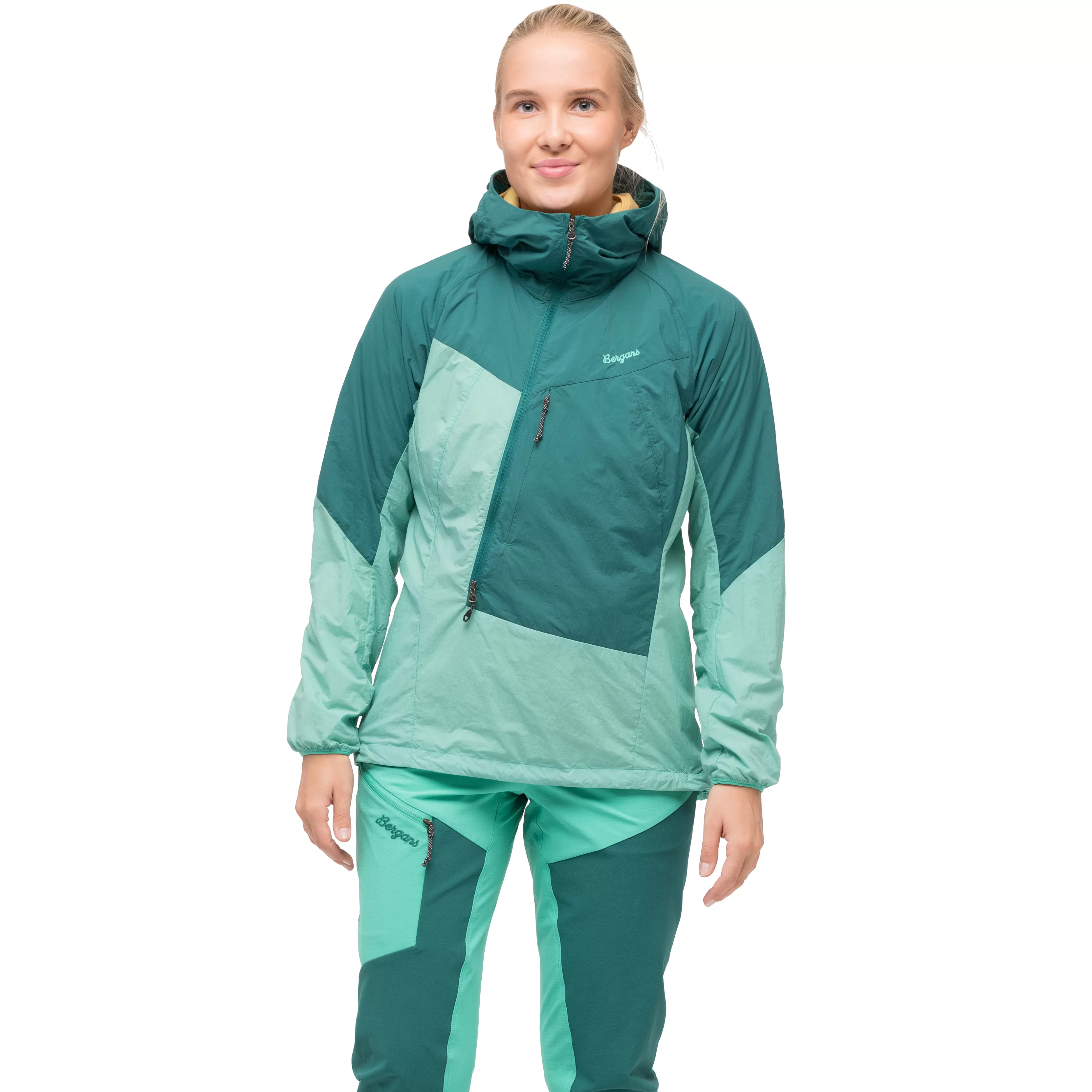 Tind Windbreaker Anorak Women - | Bergans New