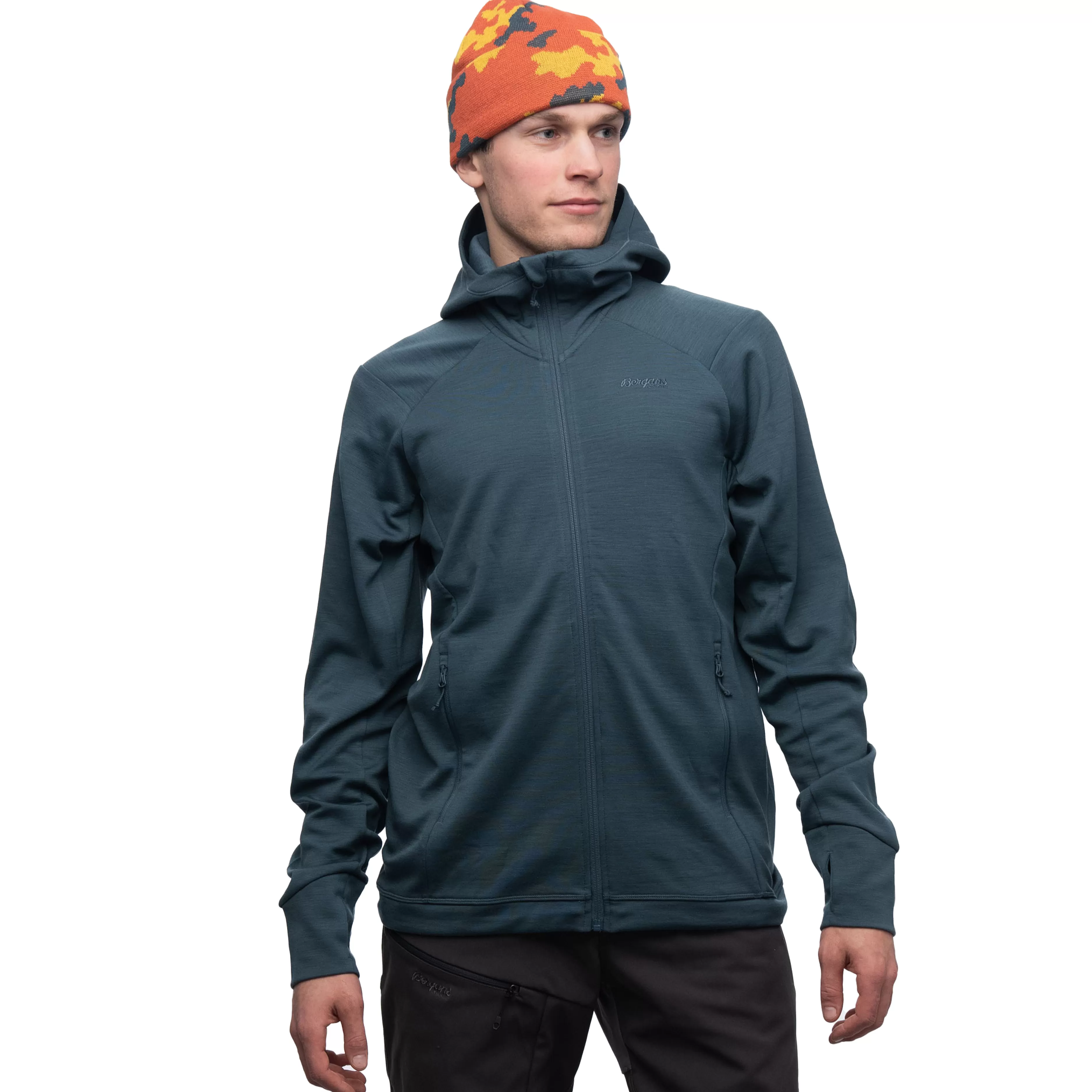 Ulstein Wool Hood Jacket - | Bergans Online