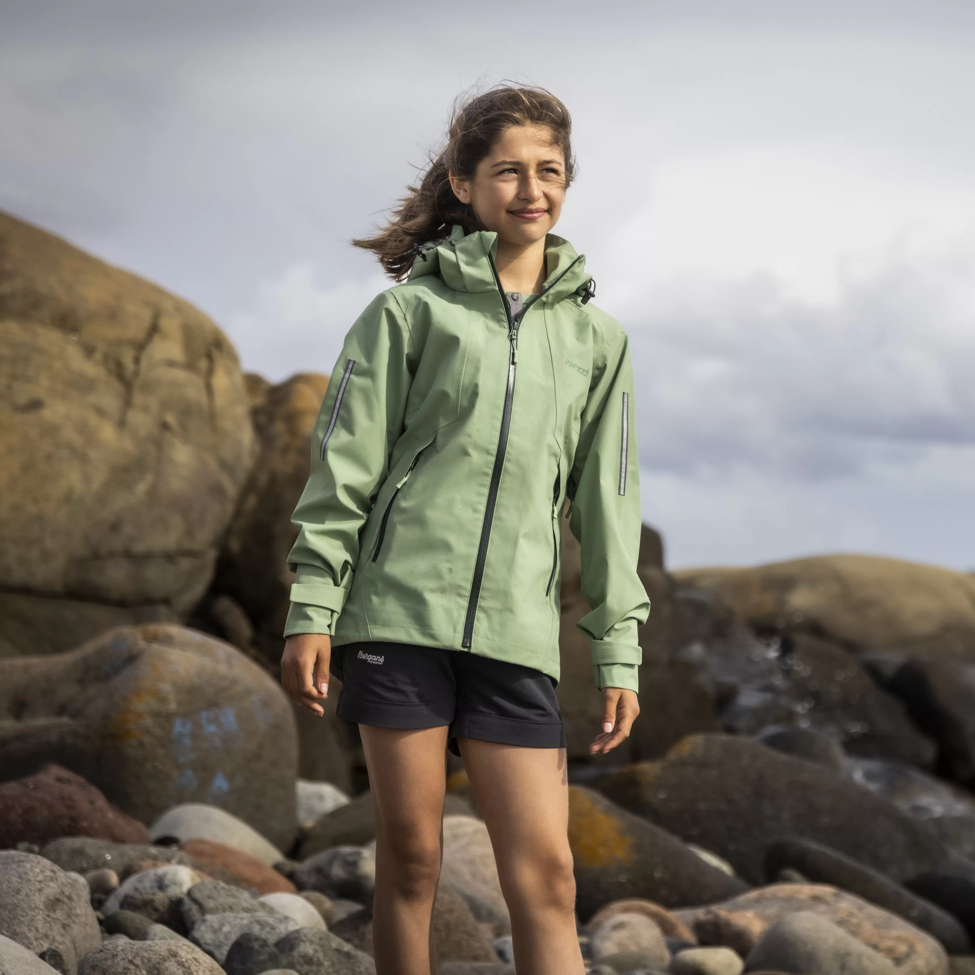 Utne V3 Youth Girl Shorts - | Bergans New