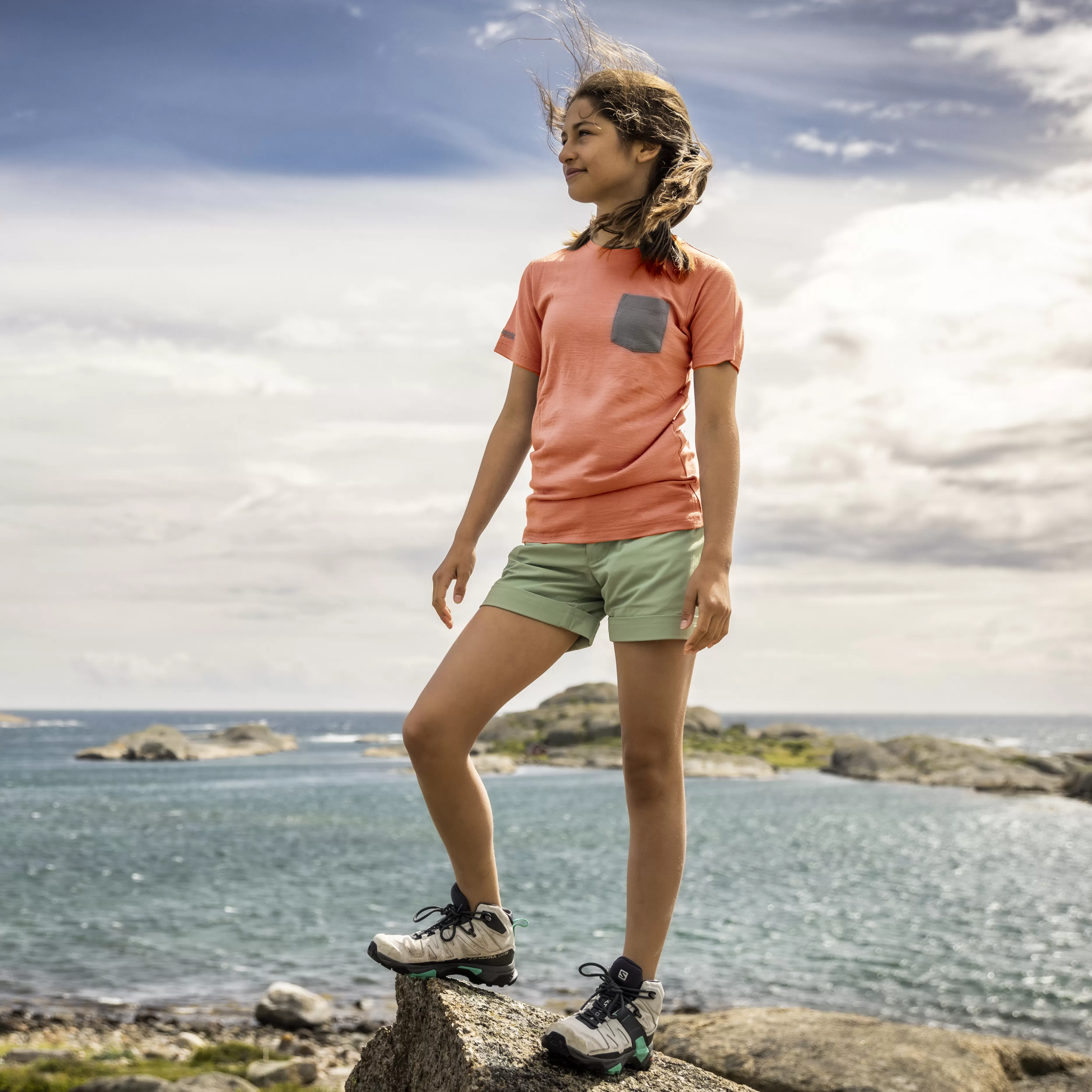 Utne V3 Youth Girl Shorts - | Bergans Flash Sale