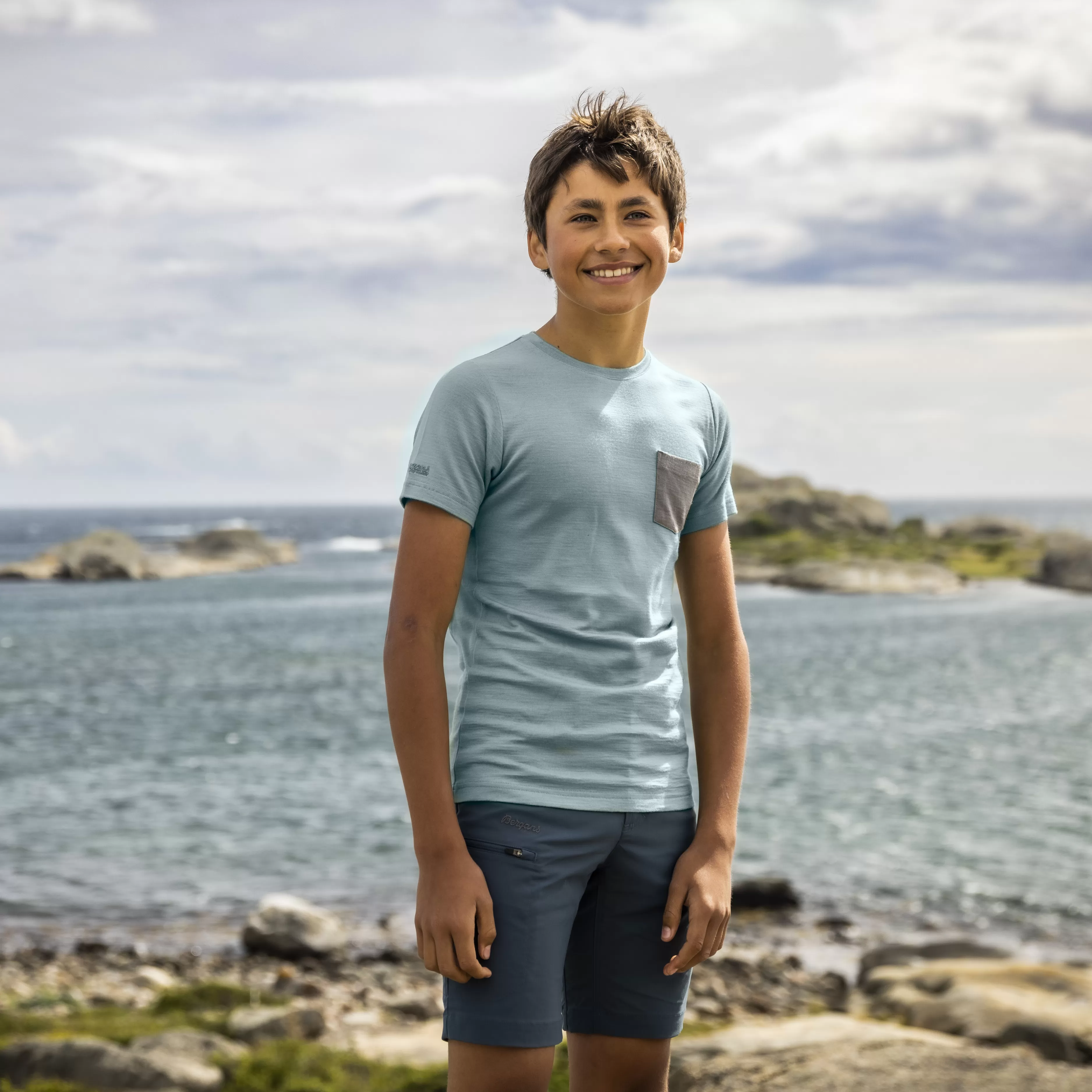 Utne V3 Youth Shorts - | Bergans Fashion