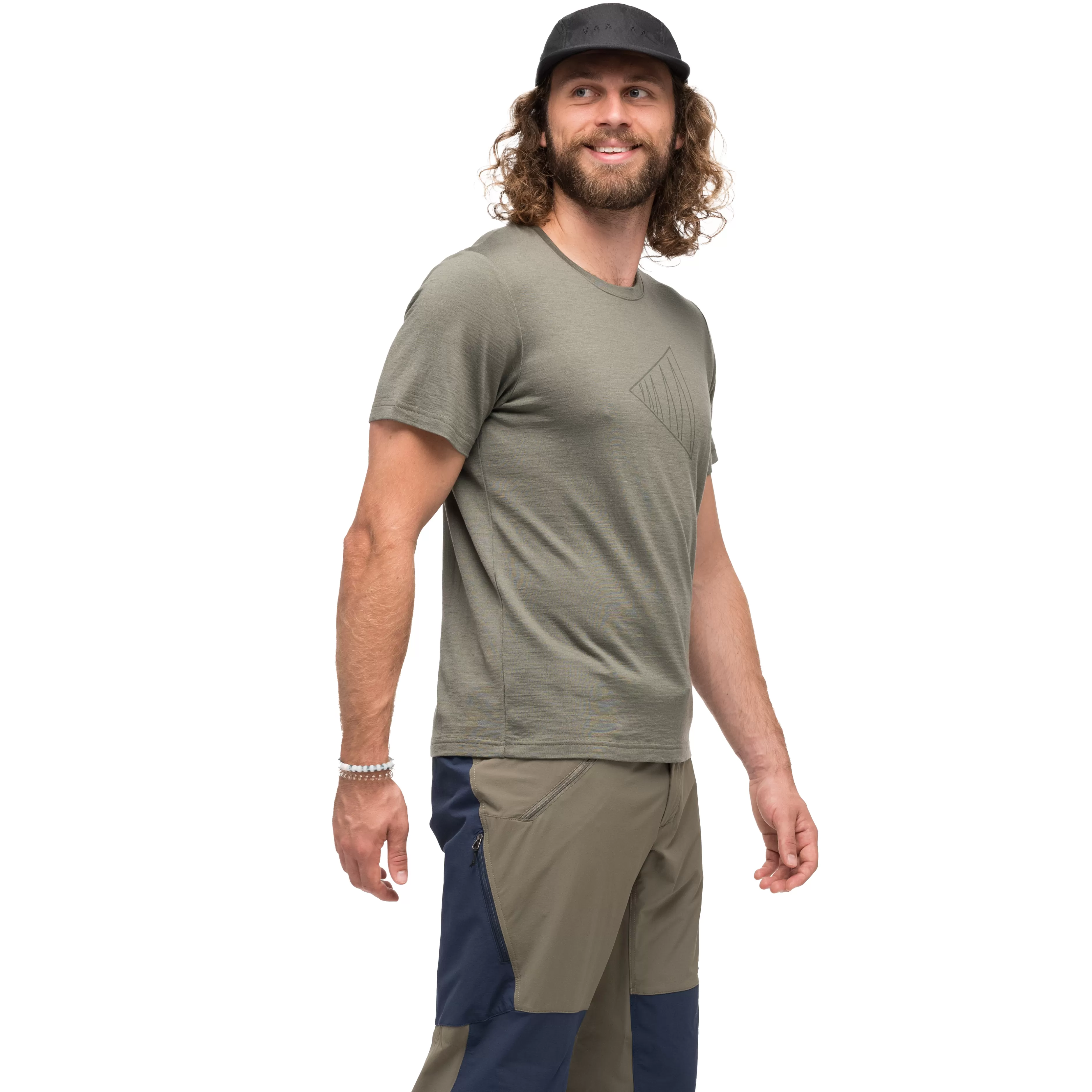 Vaagaa Adventure Merino Tee Men - | Bergans Fashion