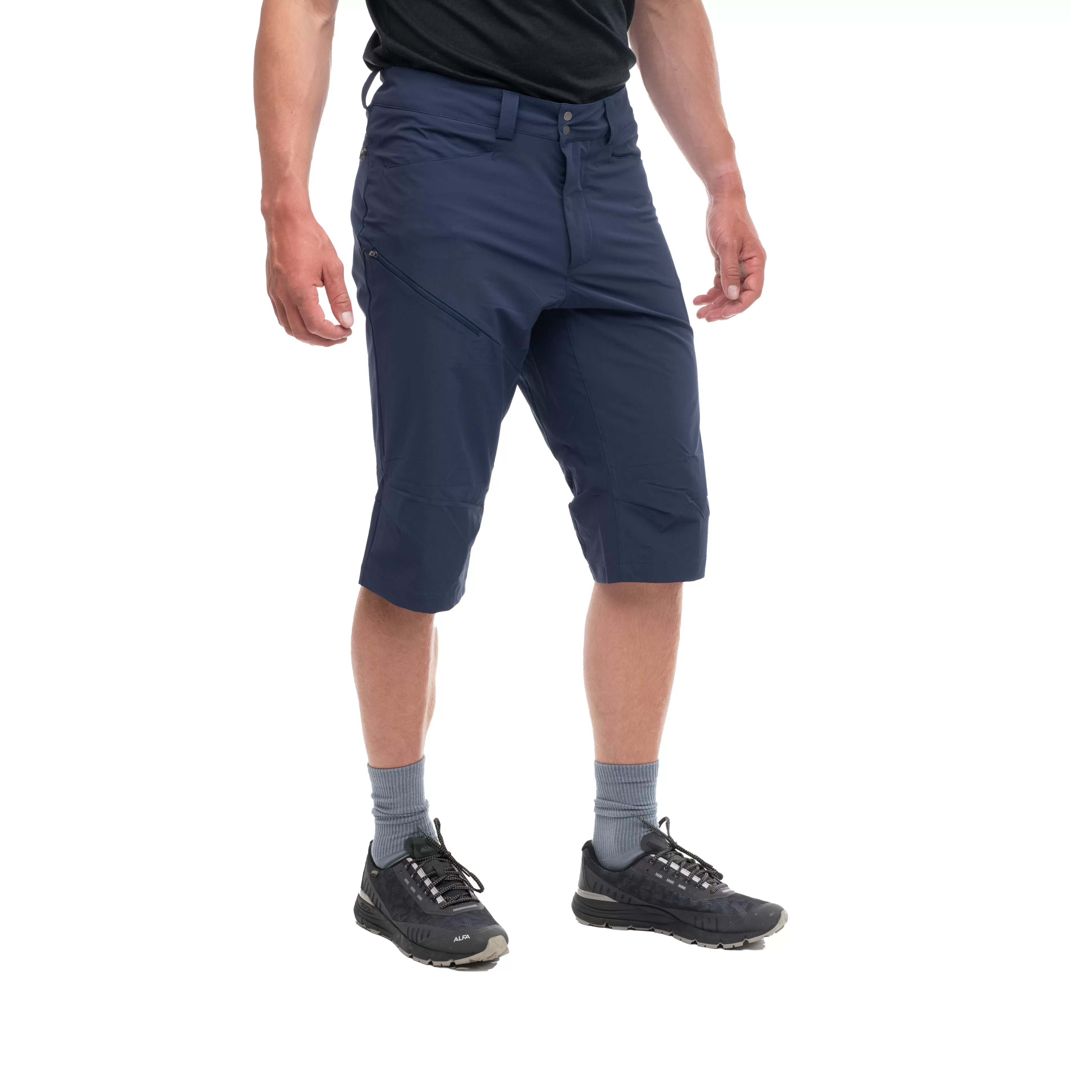 Vandre Light Softshell Long Shorts Men - | Bergans Shop