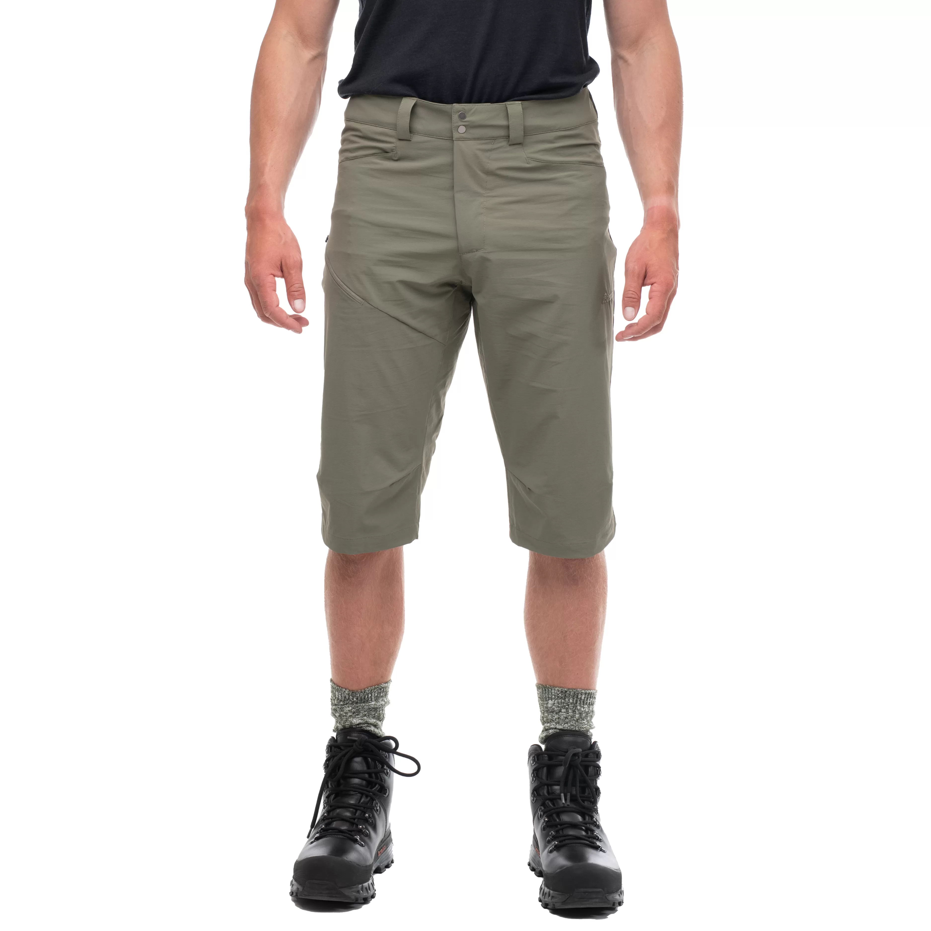 Vandre Light Softshell Long Shorts Men - | Bergans Outlet