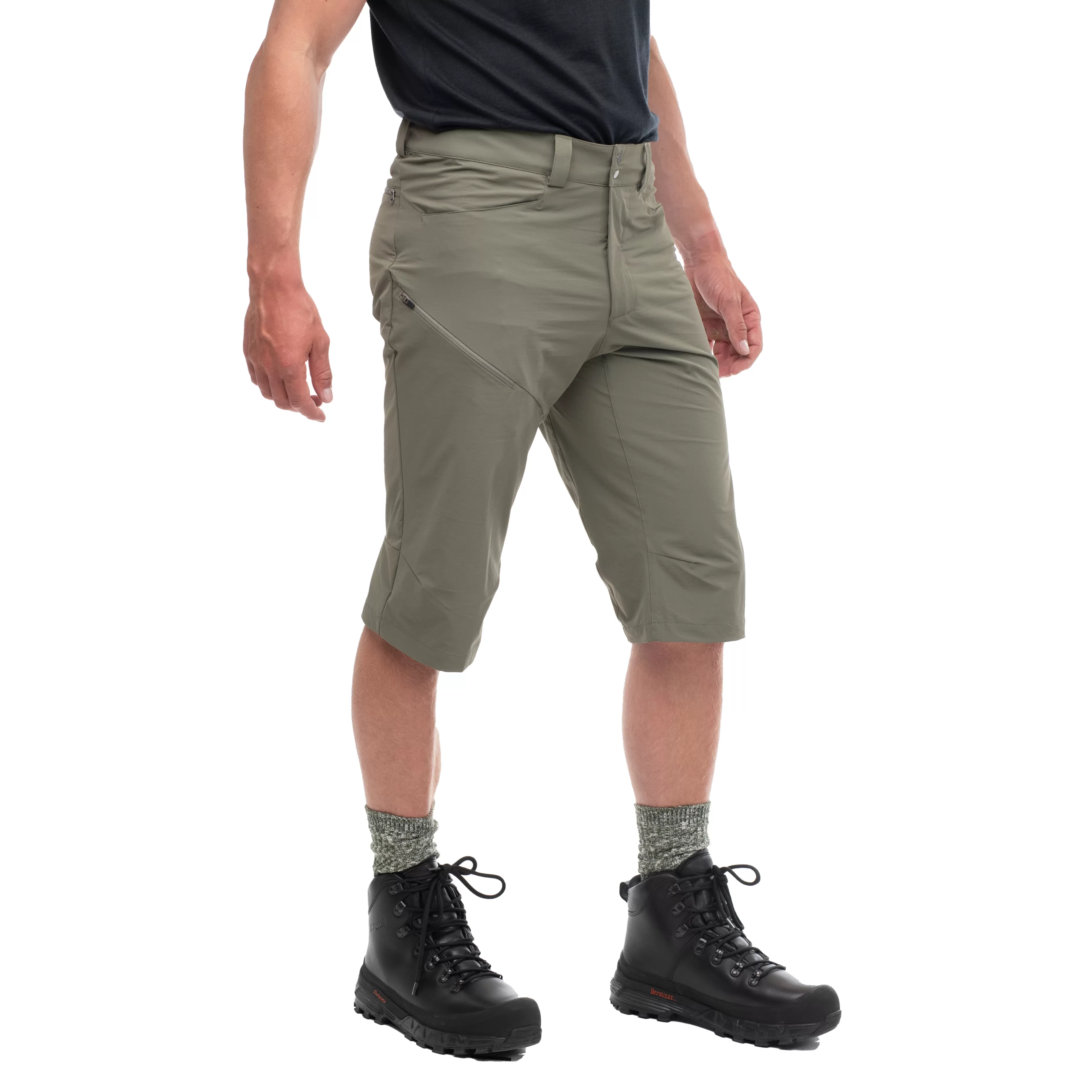 Vandre Light Softshell Long Shorts Men - | Bergans Outlet