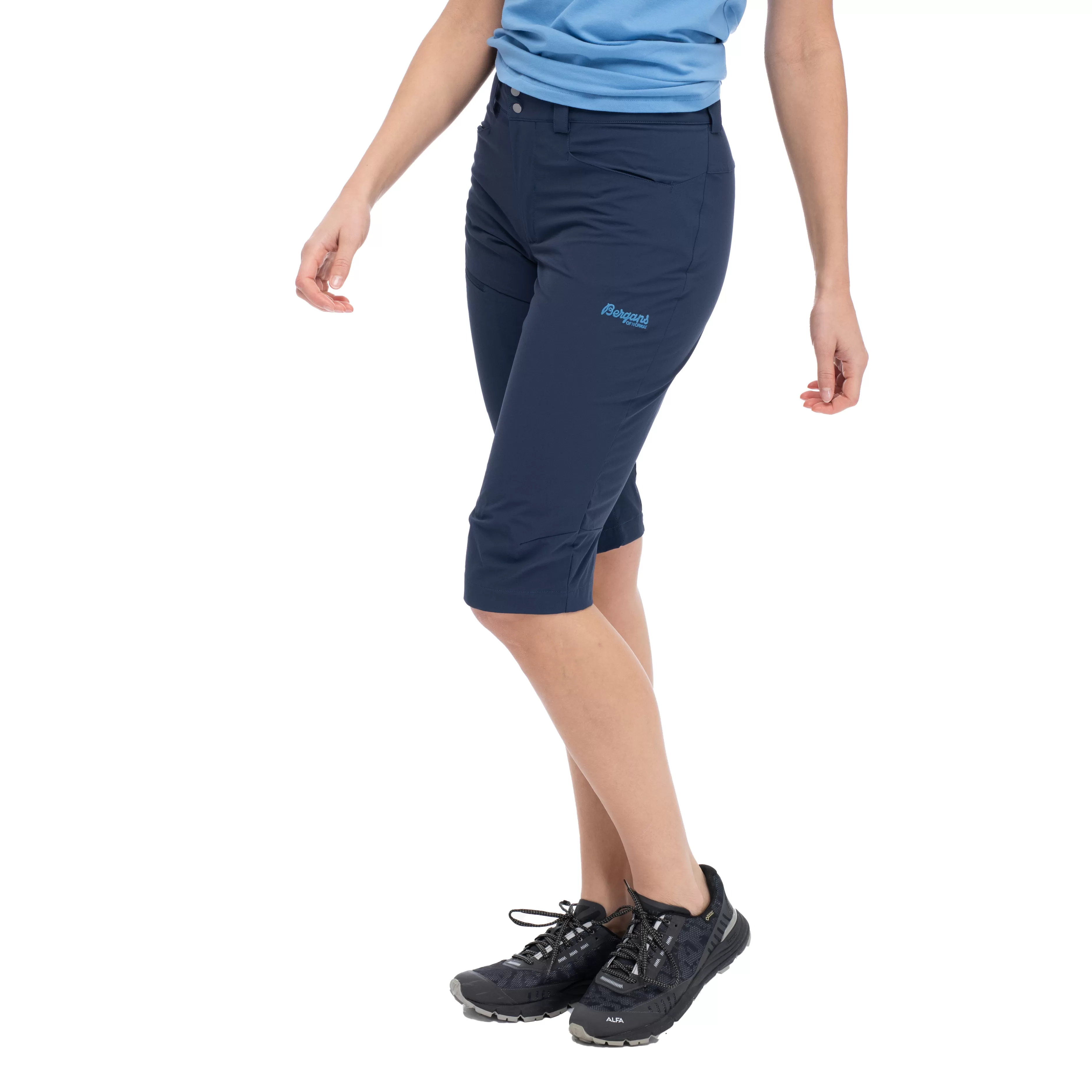 Vandre Light Softshell Long Shorts Women - | Bergans Flash Sale