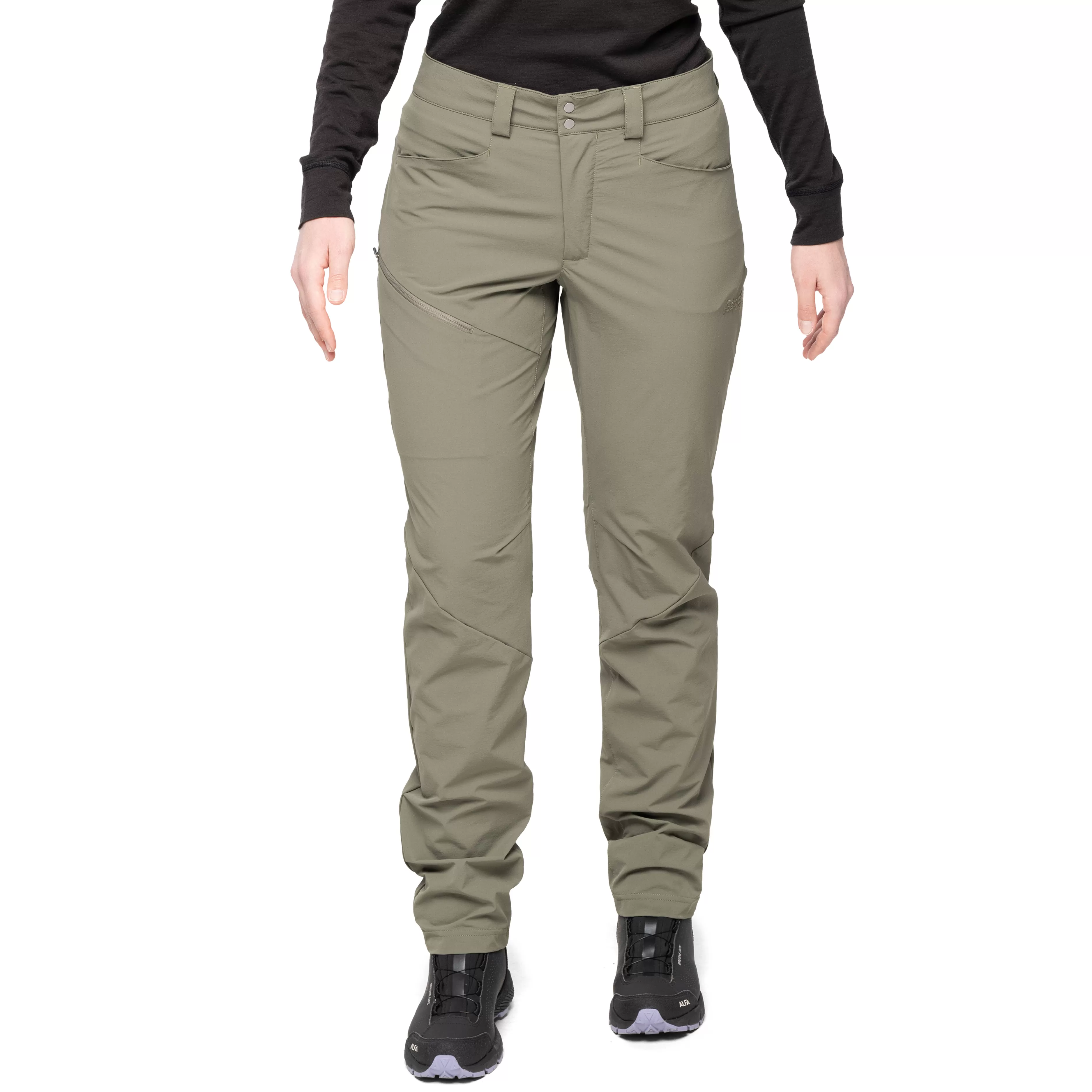 Vandre Light Softshell Pants Women - | Bergans Cheap