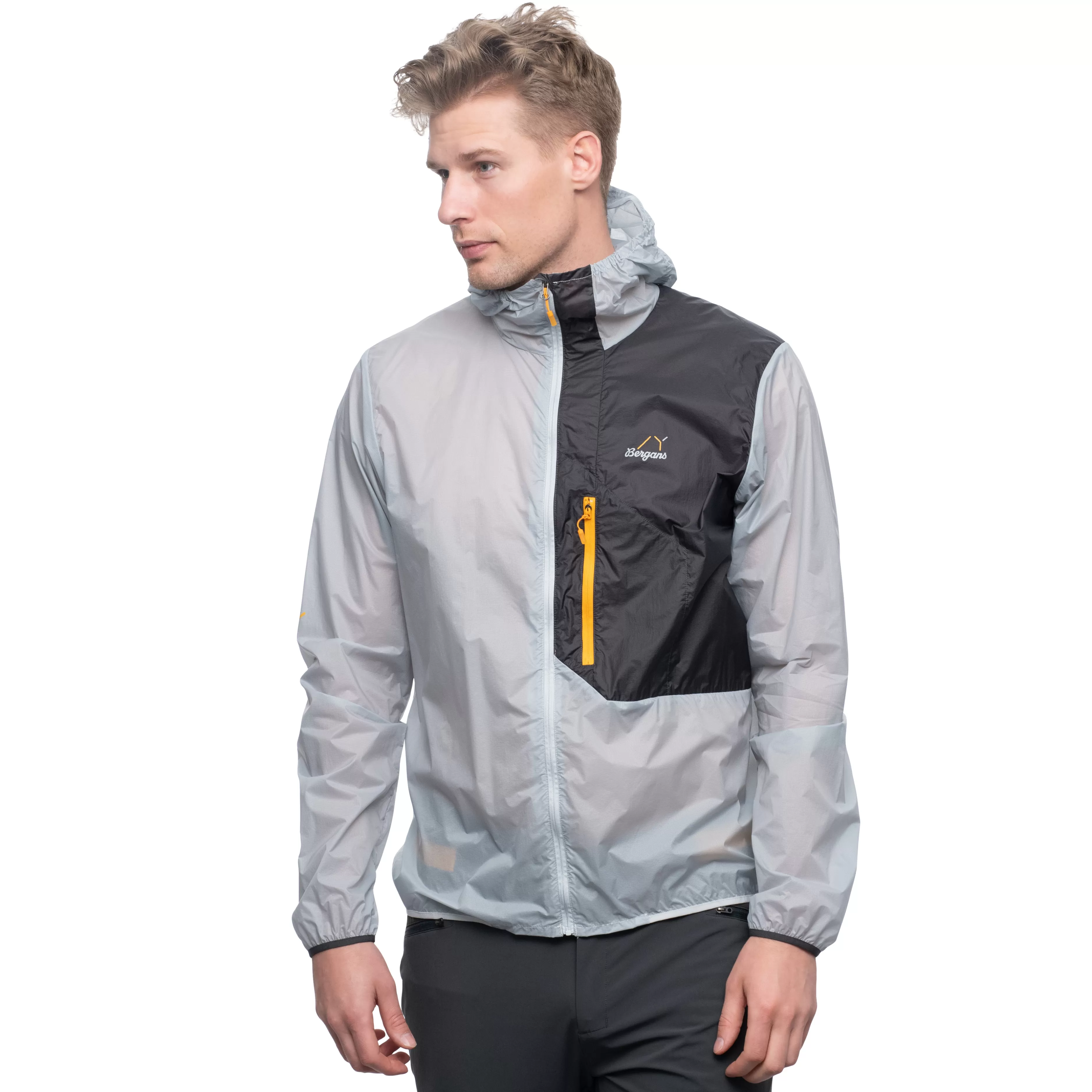 Y LightLine Pure Windbreaker Jacket Men - | Bergans Outlet