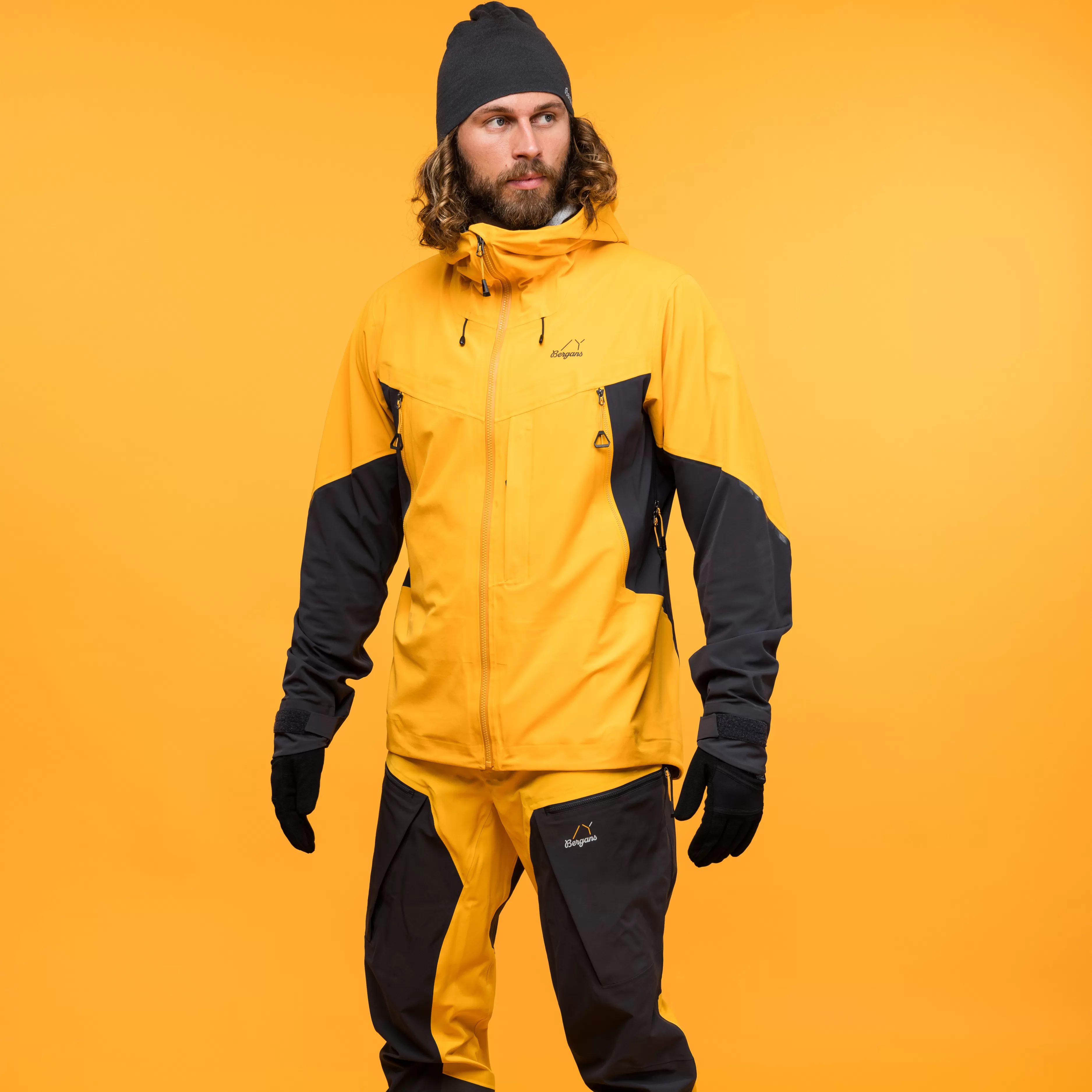 Y MountainLine Hybrid Softshell Jacket Men - | Bergans Outlet