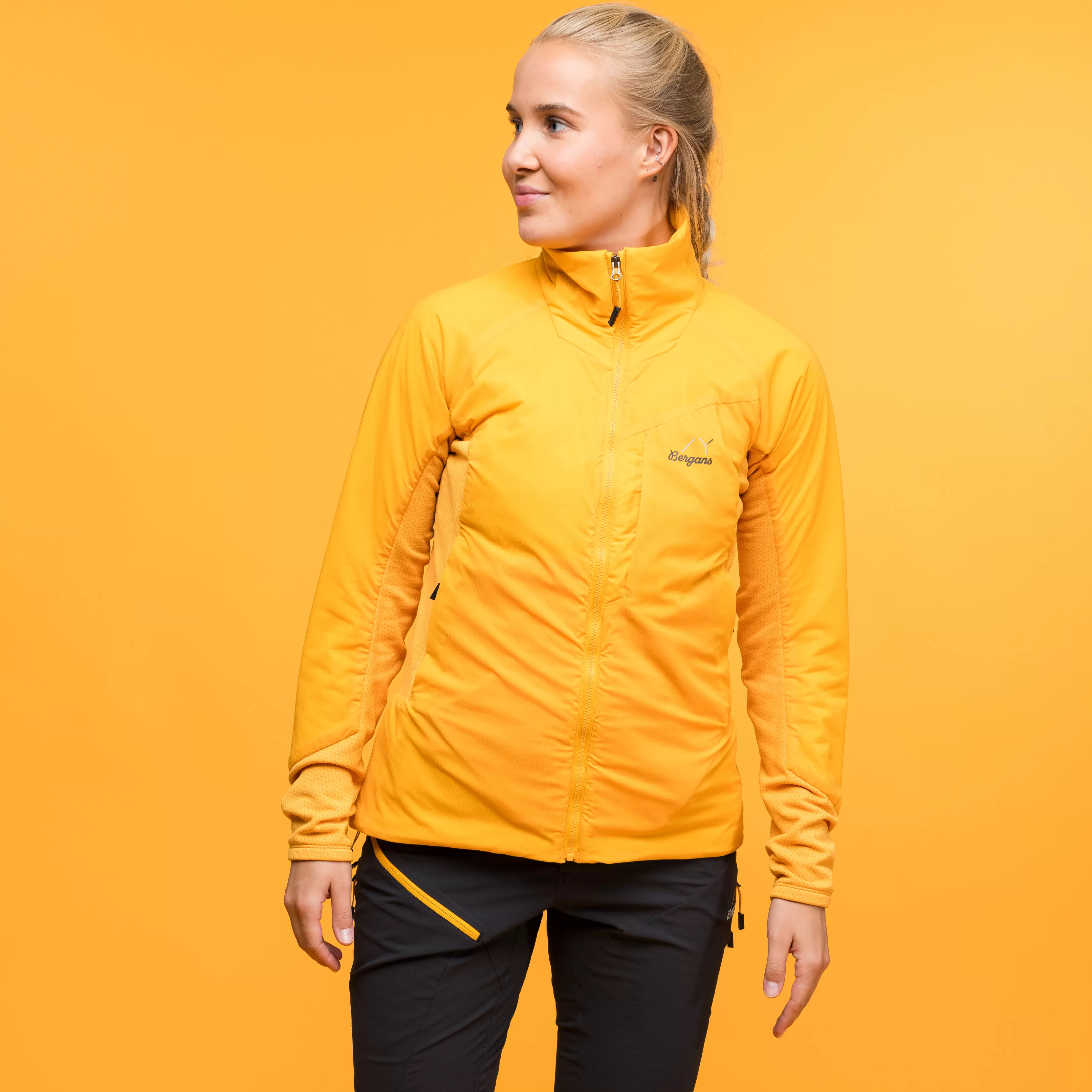 Y MountainLine Light Insulated Air Jacket Women - | Bergans Clearance