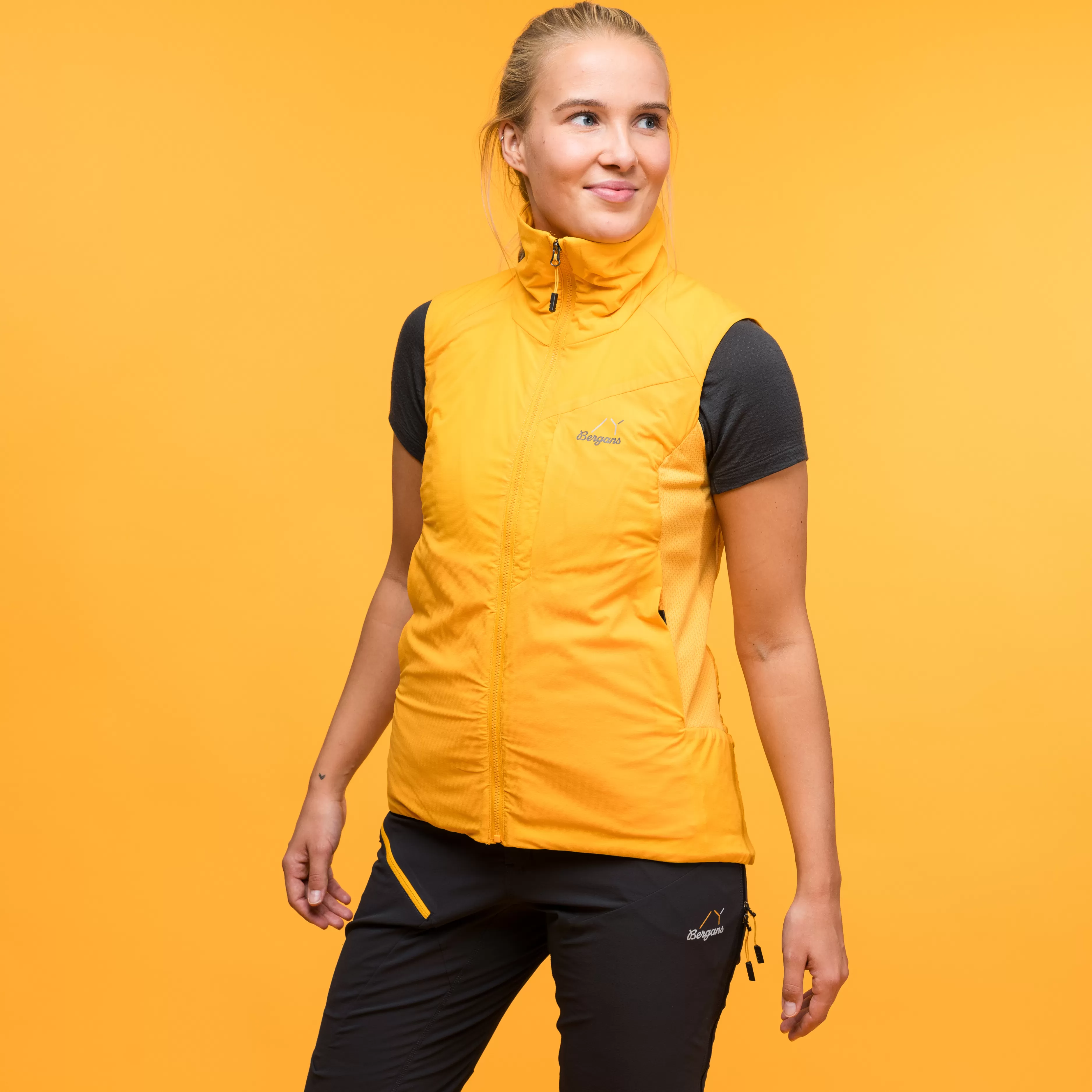 Y MountainLine Light Insulated Air Vest Women - | Bergans Flash Sale